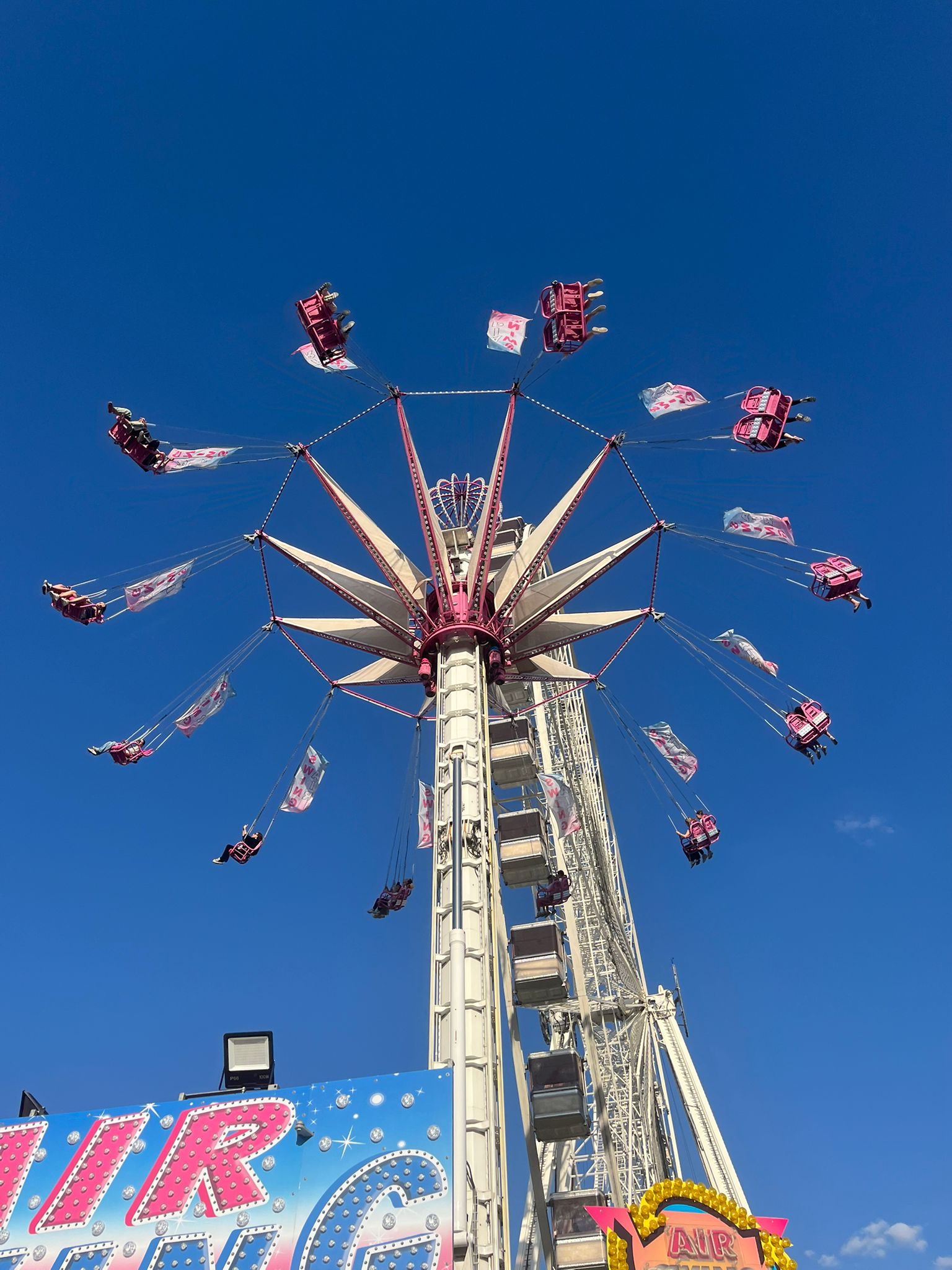 Image of swing ride at carnival
